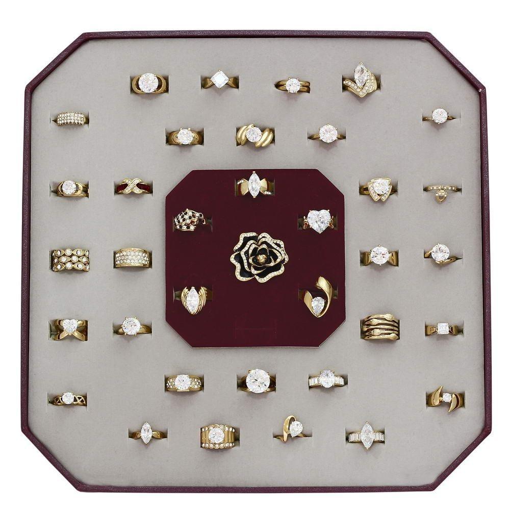 KIT-B-Size7 - IP Gold(Ion Plating) Brass Kits with Assorted in Assorted