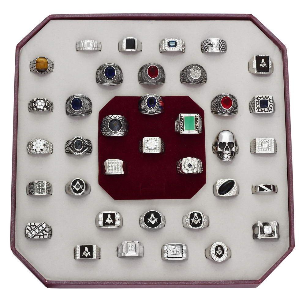 KIT-A-Size9 - High polished (no plating) Stainless Steel Kits with Assorted in Assorted
