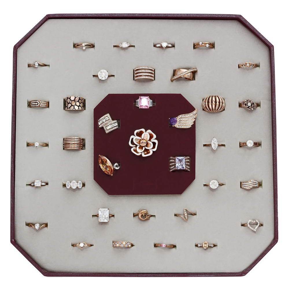 KIT-D-Size6 - IP Rose Gold(Ion Plating) Brass Kits with Assorted in Assorted