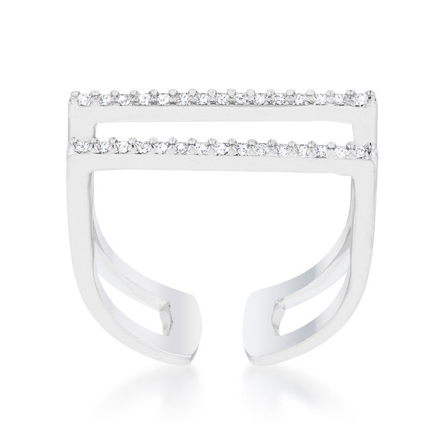 Twin Pave Ring