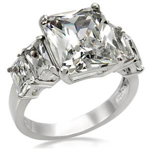 Princess CZ Statement Ring