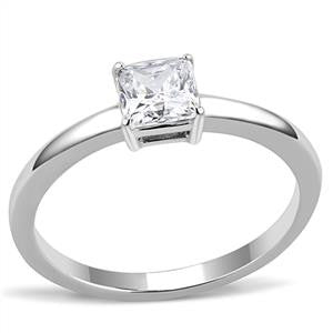 Princess Solitaire Ring