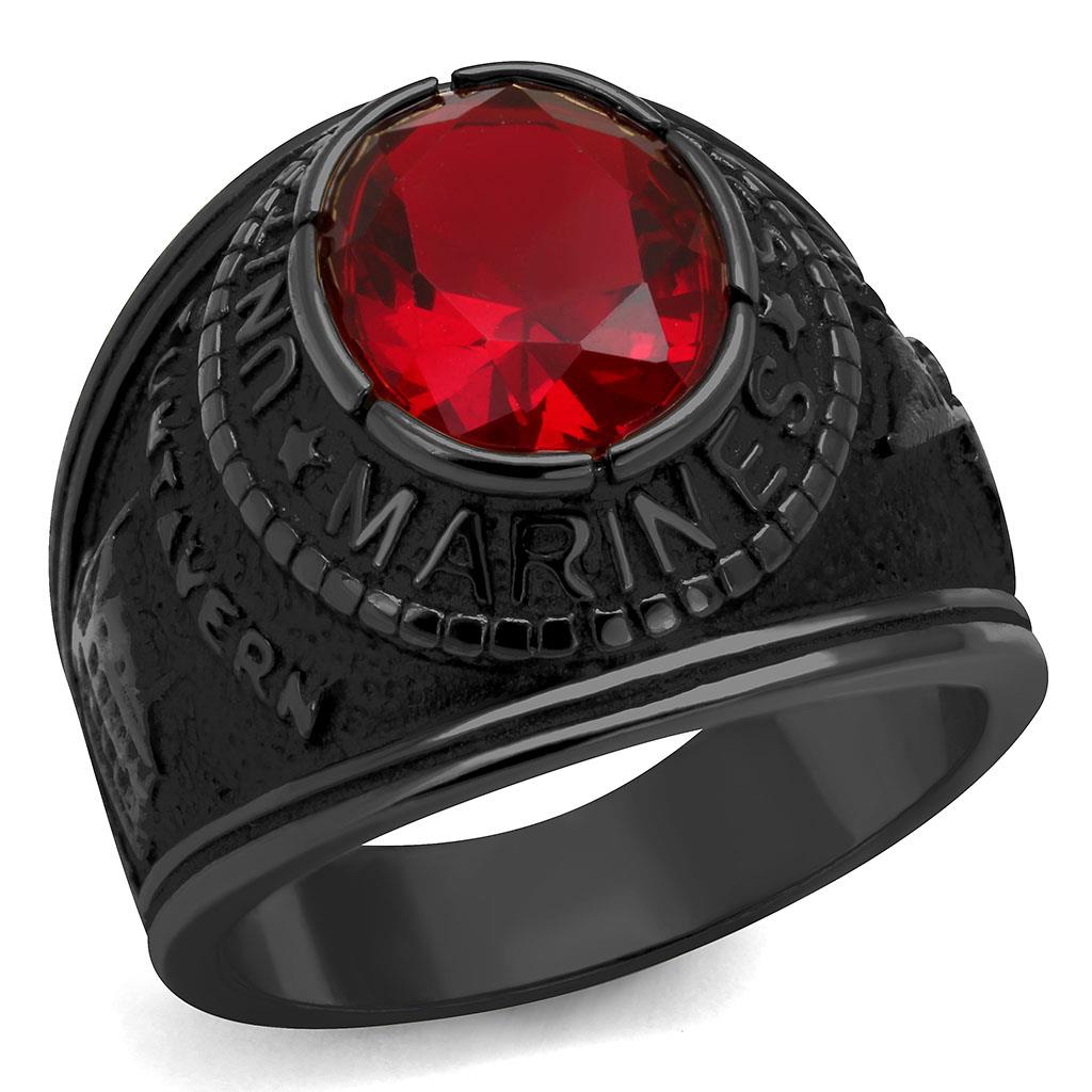 Men's Stainless Steel United States Marines Military Ring