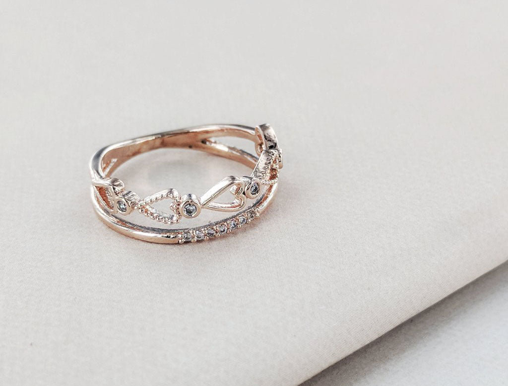 Rose Gold Fashion Rings for February