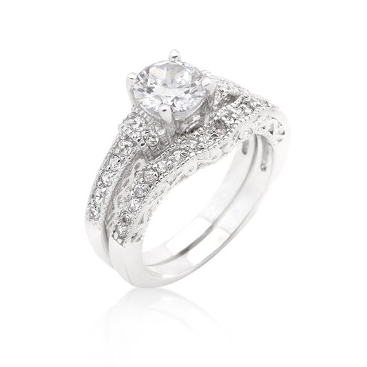 Vintage Wedding Ring Set