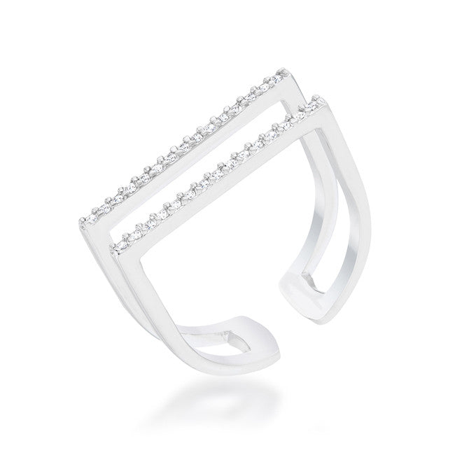 Twin Pave Ring