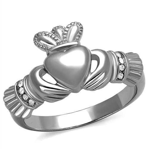 Minimal Claddagh Ring