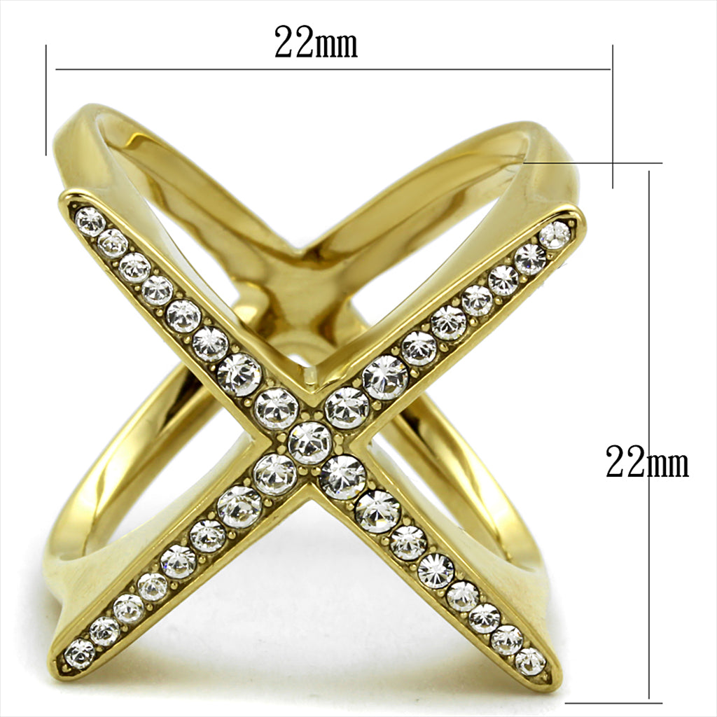 X Delicate Cage Ring