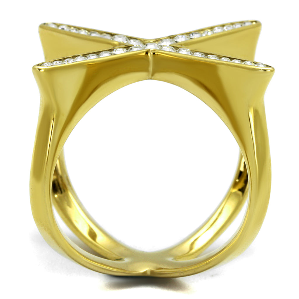 X Delicate Cage Ring