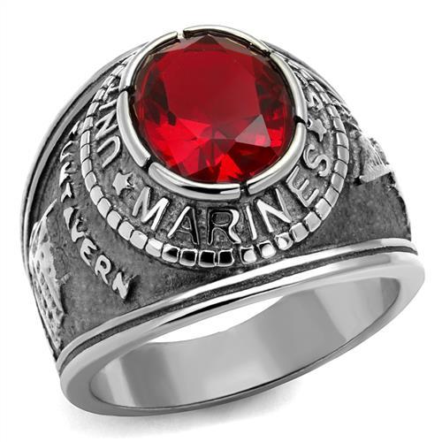 Men's Stainless Steel United States Marines Military Ring