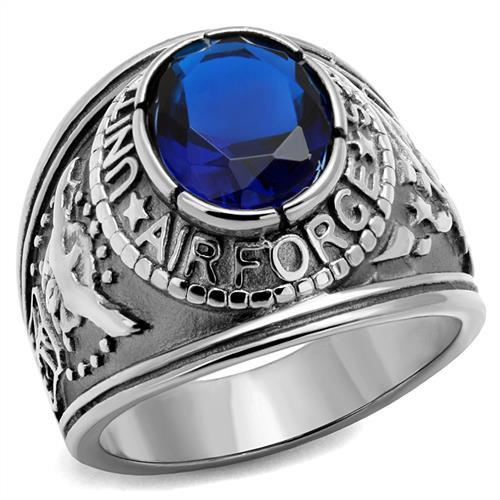Men's Stainless Steel United States Air Force Military Ring