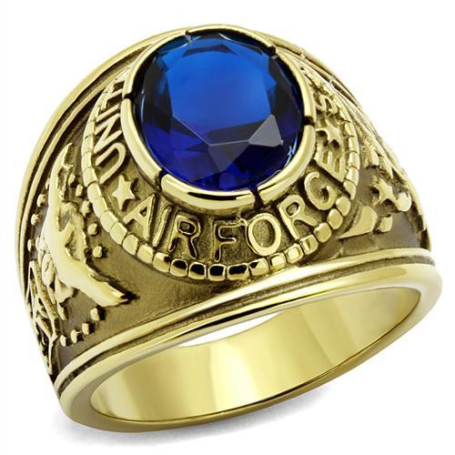 Men's Stainless Steel United States Air Force Military Ring